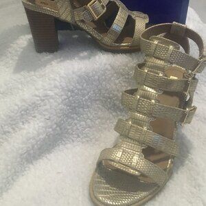 Women's White Mountain Gemmy Platinum Heels